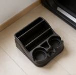 Small Center Console Car Organizer with Cup Holders 2-Pc - Image 2