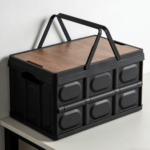 Portable Collapsible Car Boot Organizer with Lid 3-Pc - Image 2