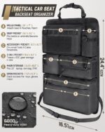 Universal All-in-One Seat Back Organizer for Most Vehicles - Image 2