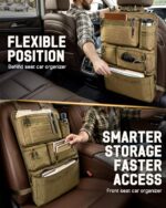 All-in-One Car Seat Back Organizer for Cars SUVs Trucks Jeeps - Image 2