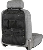 Nylon Backseat Car Organizer Multi Pocket & Hooks 1-Pack